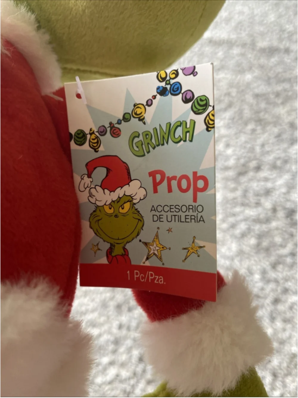 Dr. Seuss grinch plush